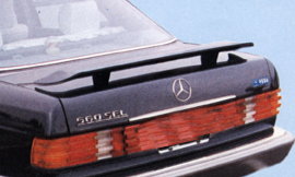 Custom Mercedes S Class  Sedan Trunk Wing (1981 - 1991) - $199.00 (Part #MB-103-TW)